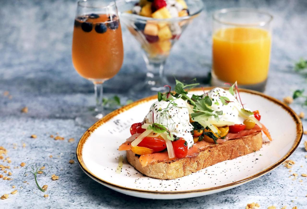 Oasia Resort Sentosa By Far East Hospitality Singapore Exterior photo Poached eggs on toast